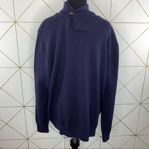 J. Hilburn Cashmere Blend Long Sleeve Sweater M